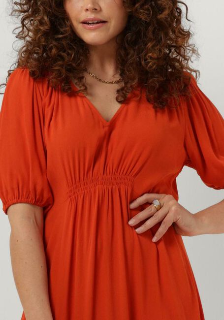 Oranje MODSTRÖM Midi jurk RAVENMD LONG DRESS - large