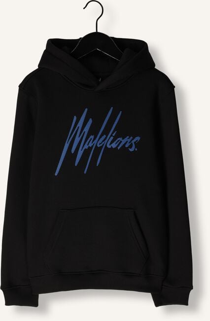 Zwarte MALELIONS Truien/vesten SIGNATURE HOODIE Zwarte MALELIONS Truien/vesten SIGNATURE HOODIE - large