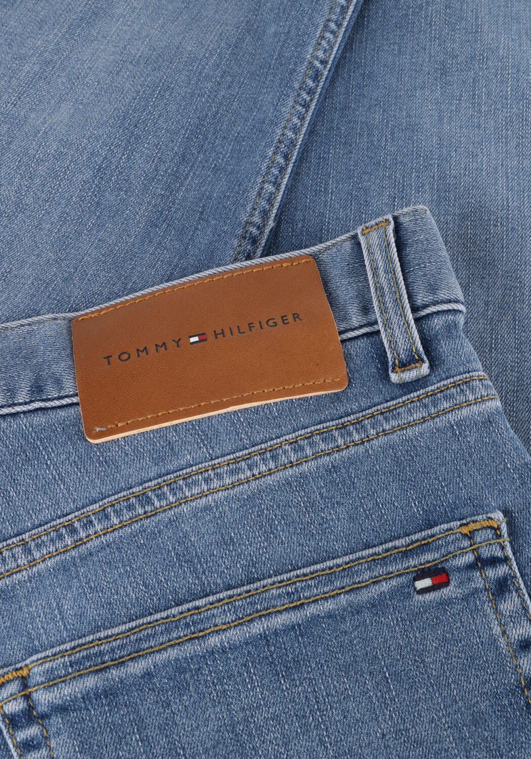 Lichtblauwe TOMMY HILFIGER Skinny jeans SLIM BLEECKER PSTR FINN INDIGO - large