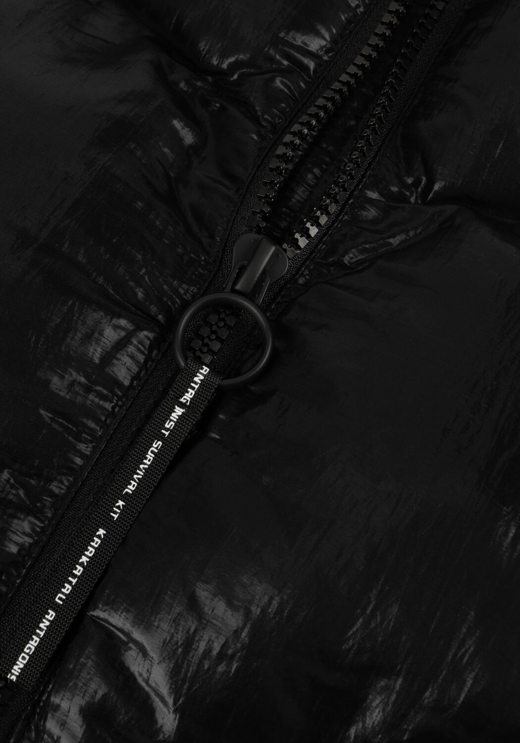 Zwarte KRAKATAU Gewatteerde jas QW492 - large