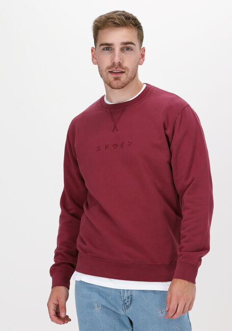 Rode EDWIN Sweater KATAKANA CREWNECK - large