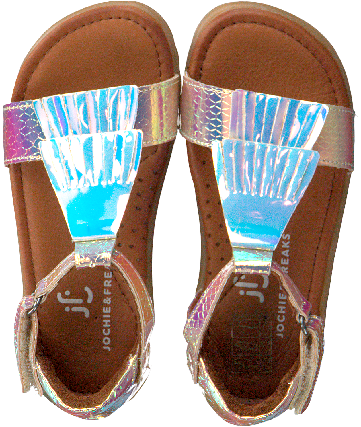 Zilveren JOCHIE \u0026 FREAKS Sandalen 20762/20782 | Omoda