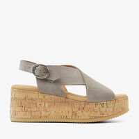 Beige VIA VAI Platte sandalen SISSEL RAISE - medium