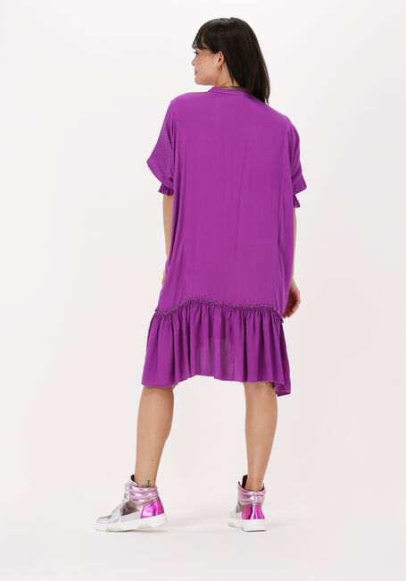 Paarse CHPTR-S Mini jurk FELICITY DRESS - large
