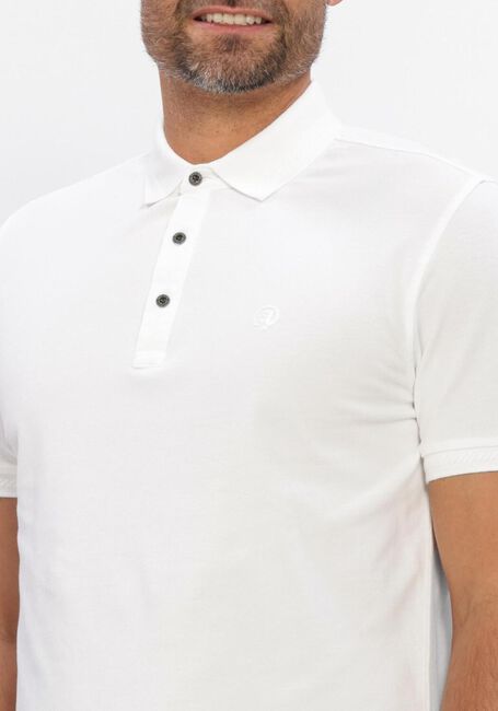 Witte CAST IRON Polo SLIM FIT FINE PIQUE ESSENTIAL - large