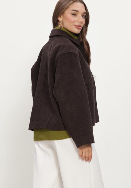 Bruine NEO NOIR Jack HAMRA WOOL JACKET - large