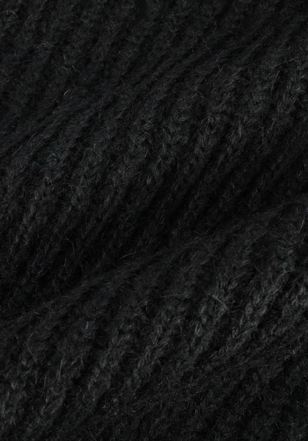 Zwarte NOTRE-V Trui KNIT BUTTON NV-AZRA - large