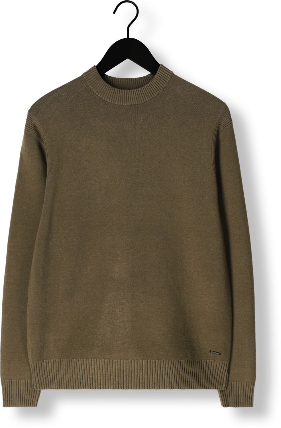 DSTREZZED Heren Truien & Vesten Fell Mock Neck Groen