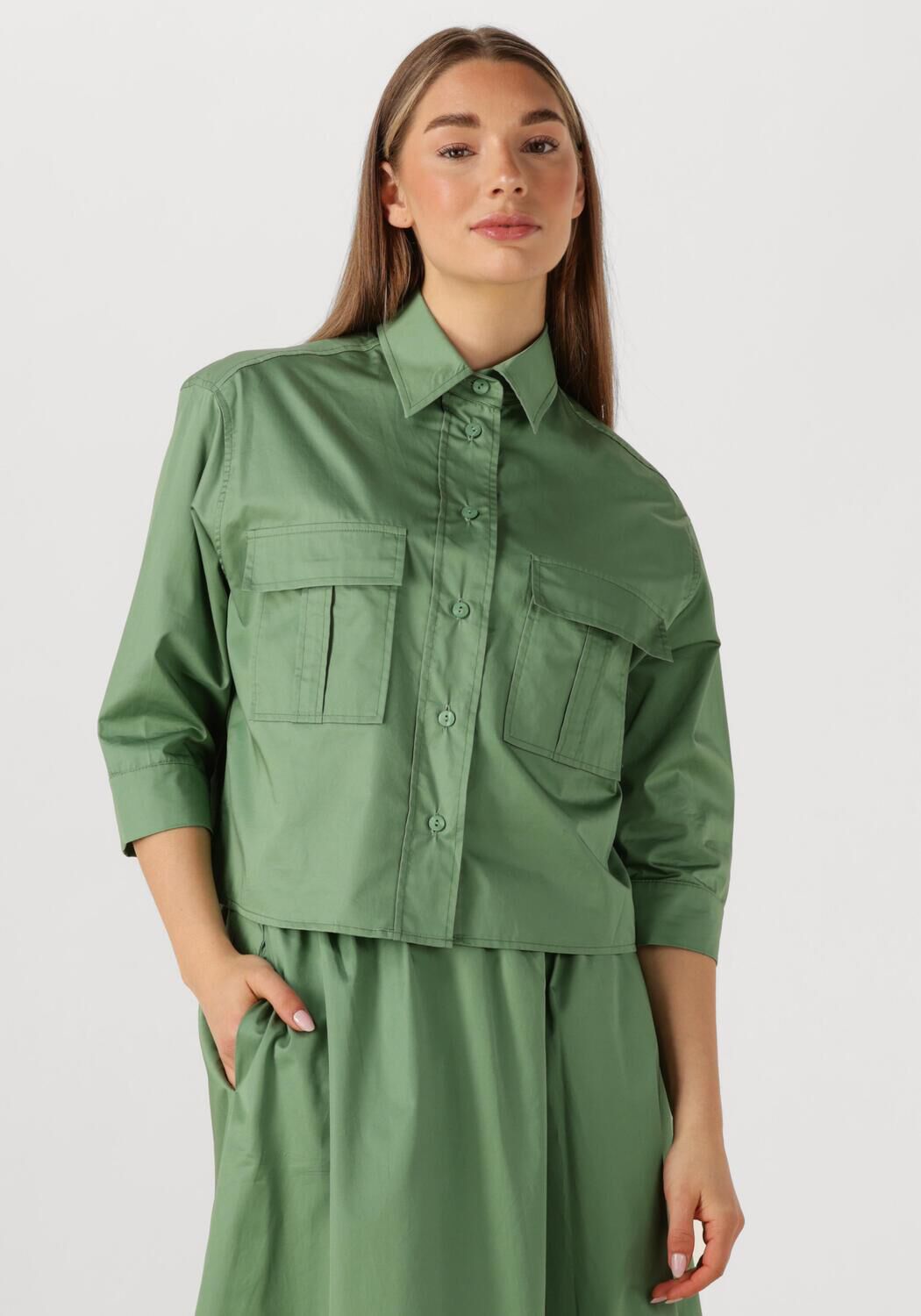 DEVOTION Dames Blouses Miracle Groen