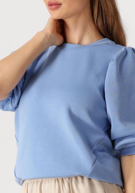 Blauwe SELECTED FEMME Trui SLFTENNY 3/4 SWEAT TOP - large