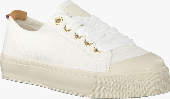 Witte SCOTCH & SODA Lage sneakers SYLVIE - large