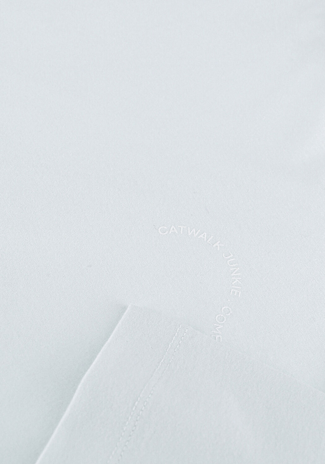 Lichtblauwe CATWALK JUNKIE T-shirt TS SLOW DOWN - large