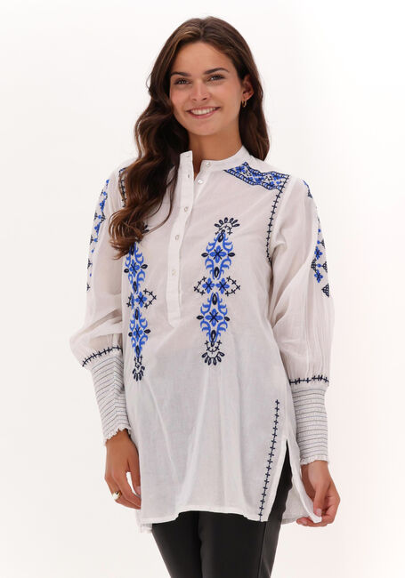Gebroken wit LOLLYS LAUNDRY Blouses PORTO SHIRT - large