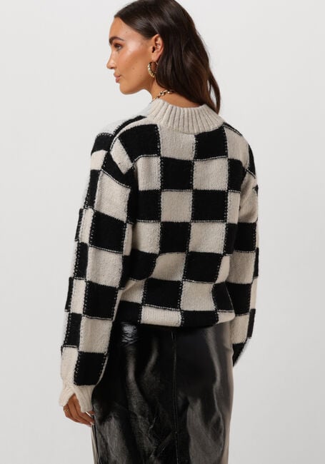Zwarte Y.A.S. Trui YASCHESS LS KNIT PULLOVER S. - large