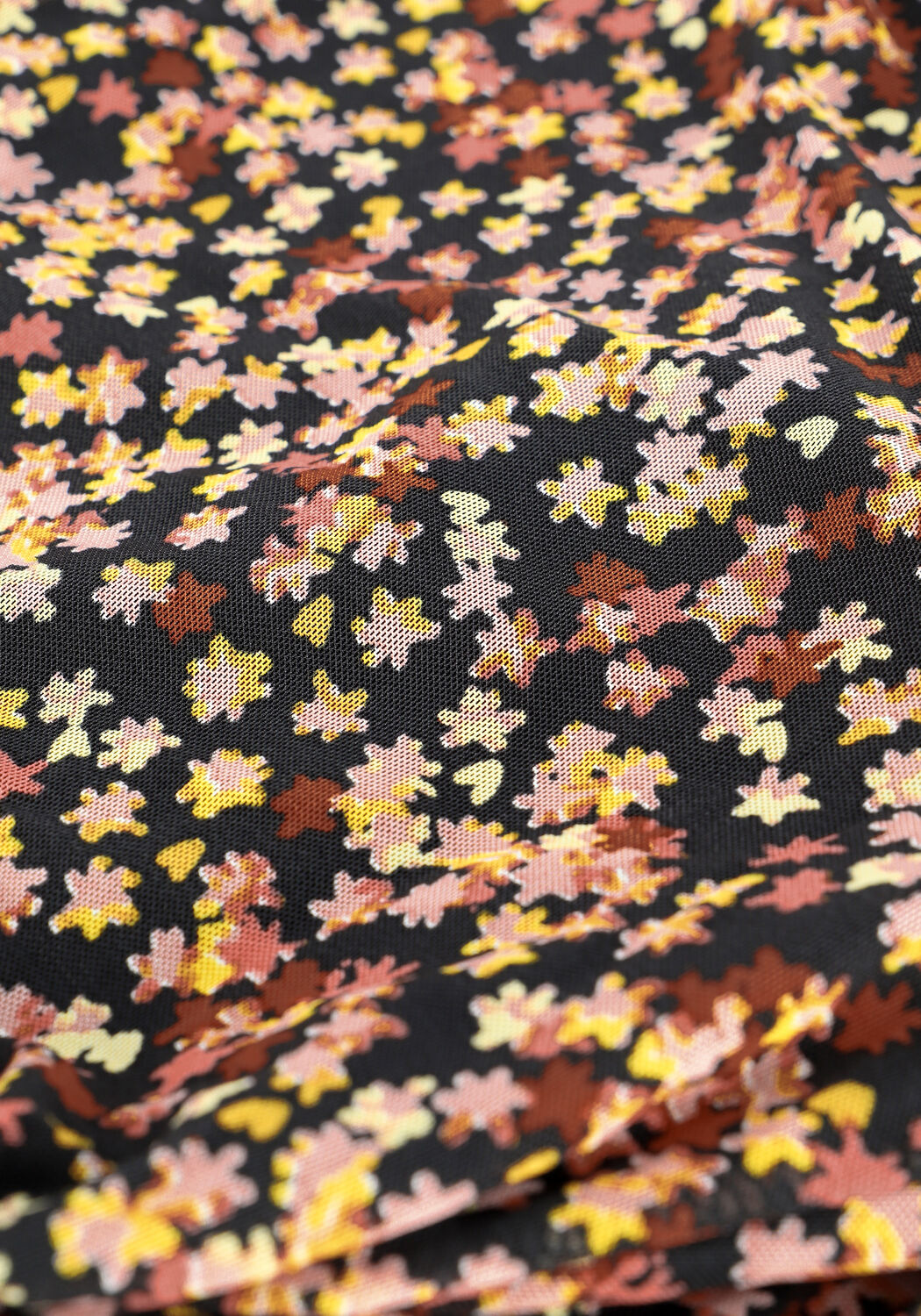 Multi FABIENNE CHAPOT Midi jurk NATASJA FRILL DRESS - large