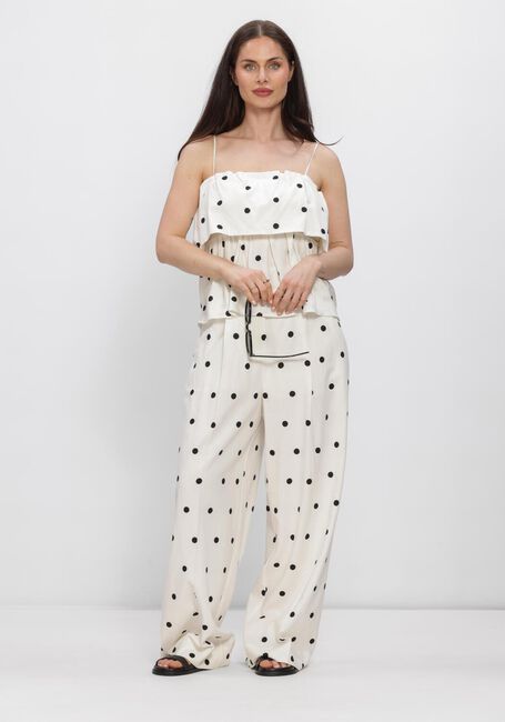 Witte SECOND FEMALE Broeken SALLIY TROUSERS - large