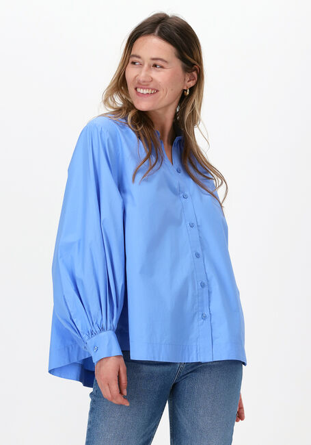 Blauwe SECOND FEMALE Blouses TOTEMA NEW SHIRT - large