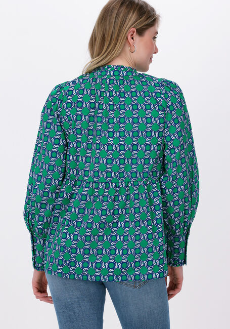 Groene DEA KUDIBAL Blouses BEATRICE NS (CO) - TUNIC WITH VOLUME SLEEVES - large