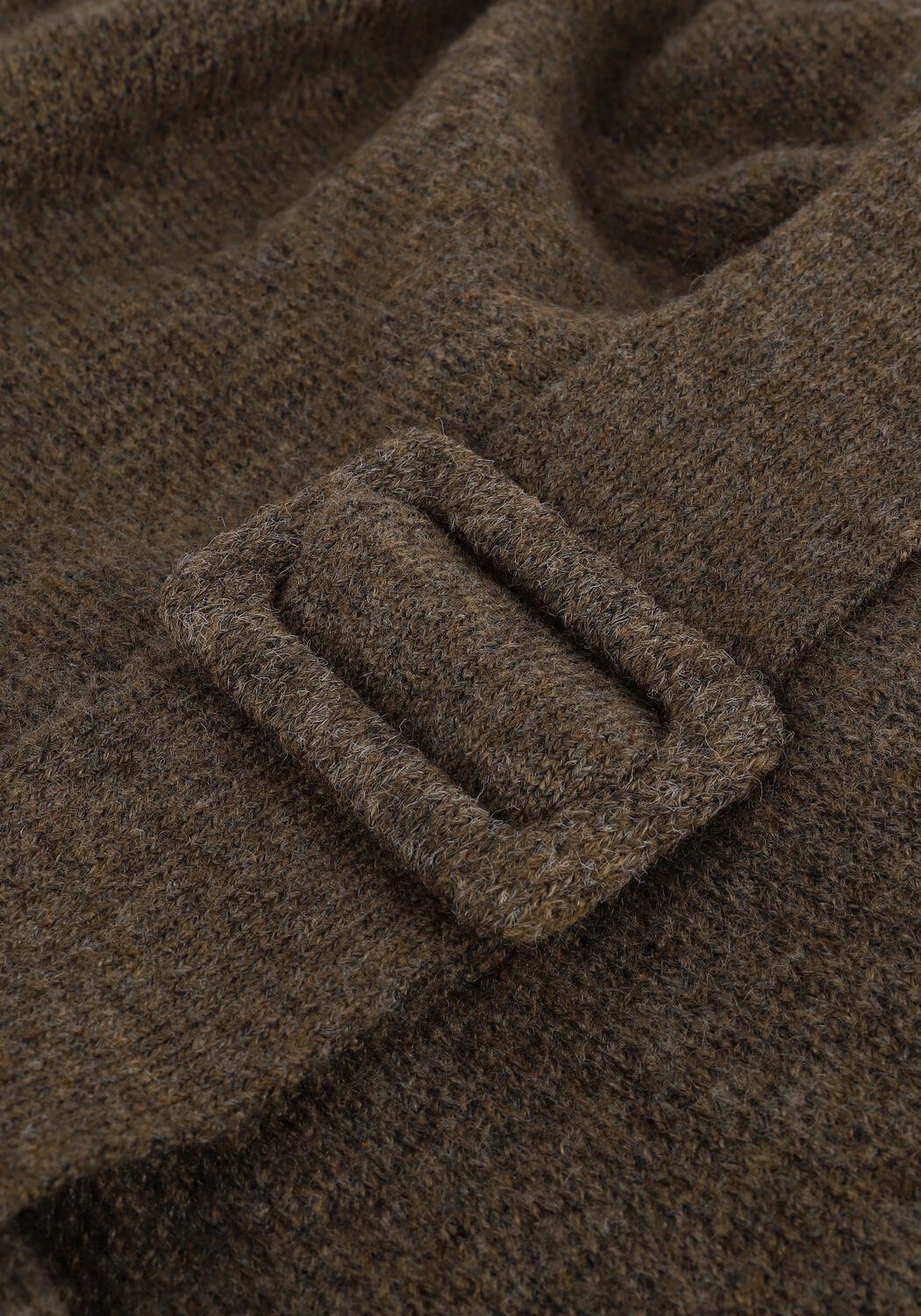 Bruine NEO NOIR Mini jurk VERA KNIT DRESS - large