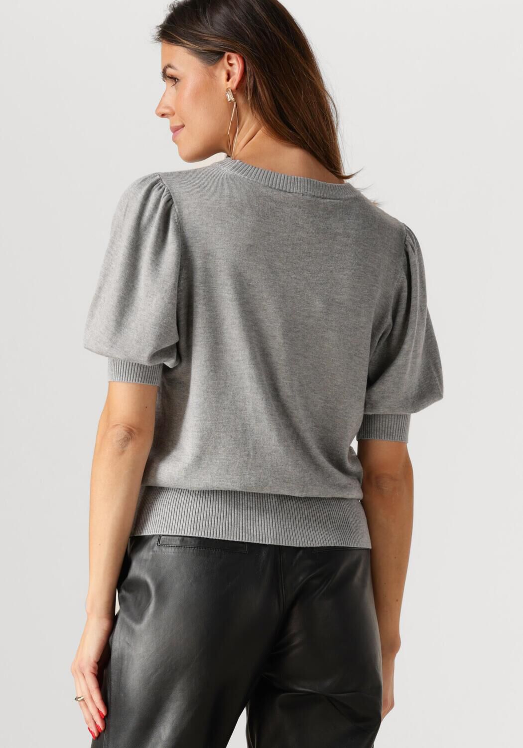 MINUS Dames Truien & Vesten Liva Knit Tee Grijs