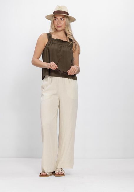 Khaki MSCH COPENHAGEN Broeken MSCHDARIA PANTS - large