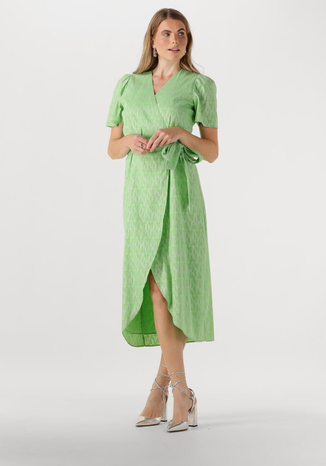 FREEBIRD Dames Jurken Blossom Ss Groen