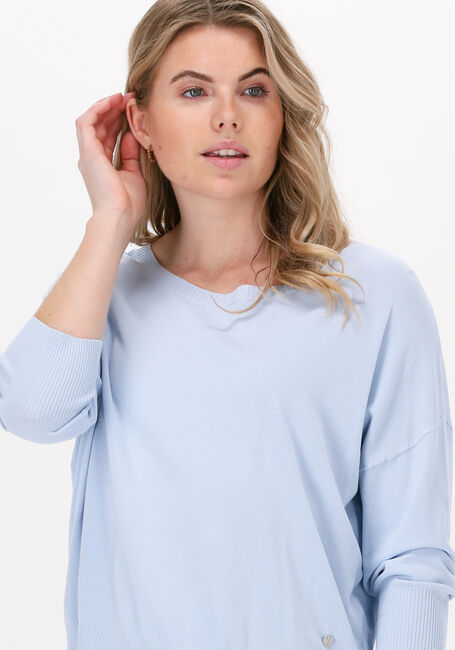 Blauwe MOS MOSH Trui PITCH KNIT - large