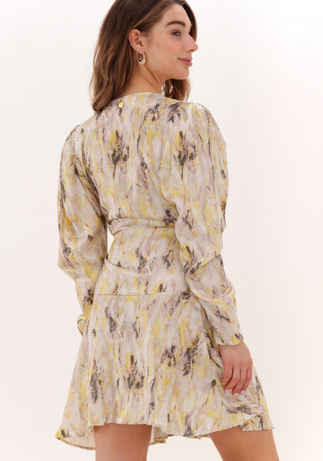 Gele FREEBIRD Mini jurk OMRA DRESS - large