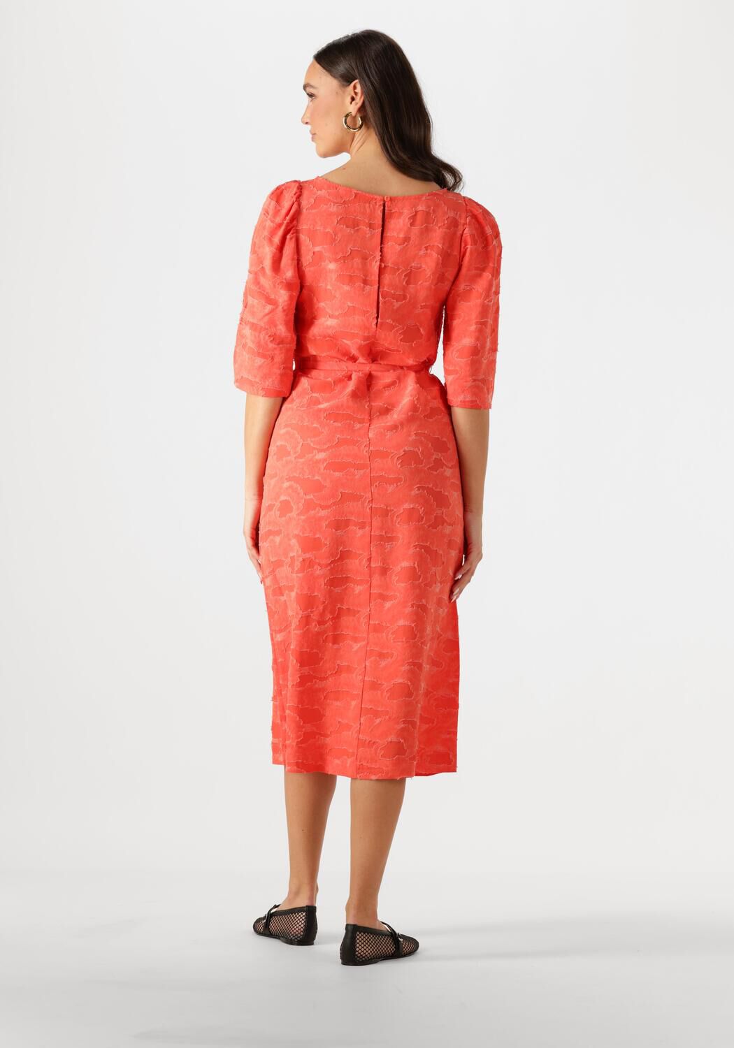 OBJECT Dames Jurken Objsuki 3 4 Dress 137 Oranje
