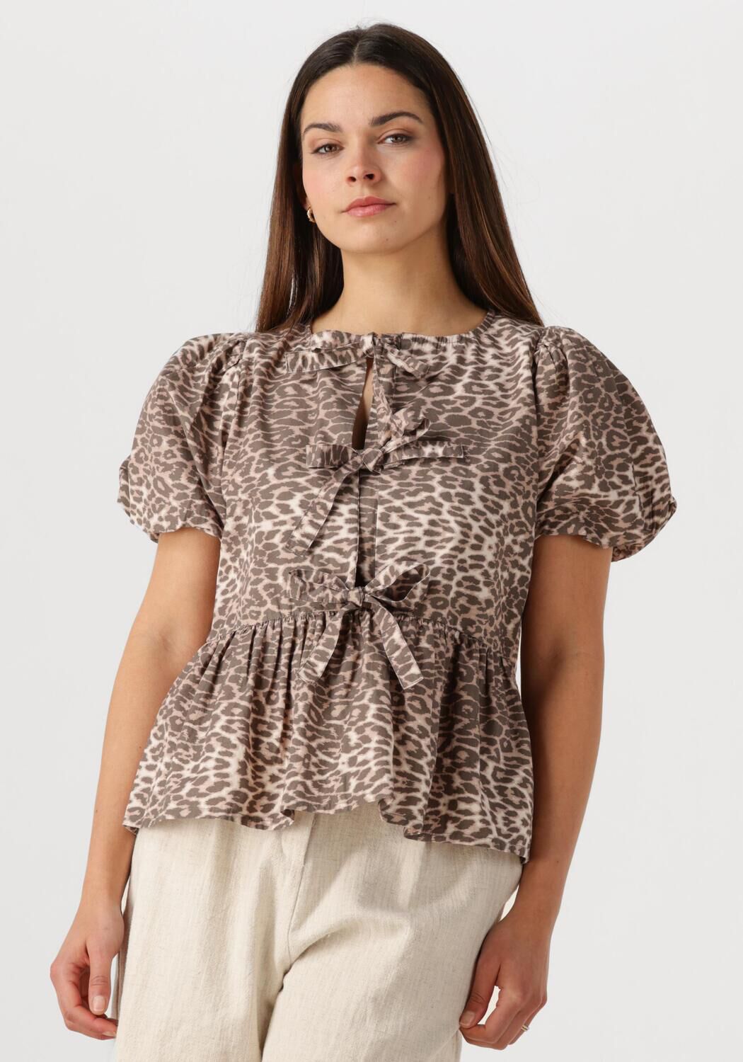 NOTRE-V Dames Blouses Nv-frederica Leo Bruin