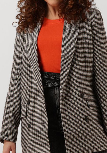Bruine MSCH COPENHAGEN Blazer MSCHFLORENCIA BLAZER CHK - large