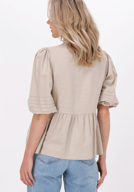 Beige LEVETE ROOM Blouses NAJA 10 SHIRT - large