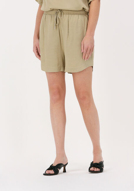 Olijf MOS MOSH Broeken ALDE LIGHT RIB SHORTS - large