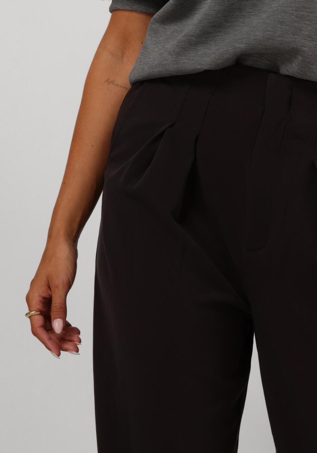 MY ESSENTIAL WARDROBE Dames Broeken Sillemw High Pant Grijs