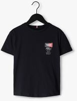 Donkerblauwe TOMMY HILFIGER T-shirt TIMELESS TOMMY GRAPHIC TEE S/S - medium