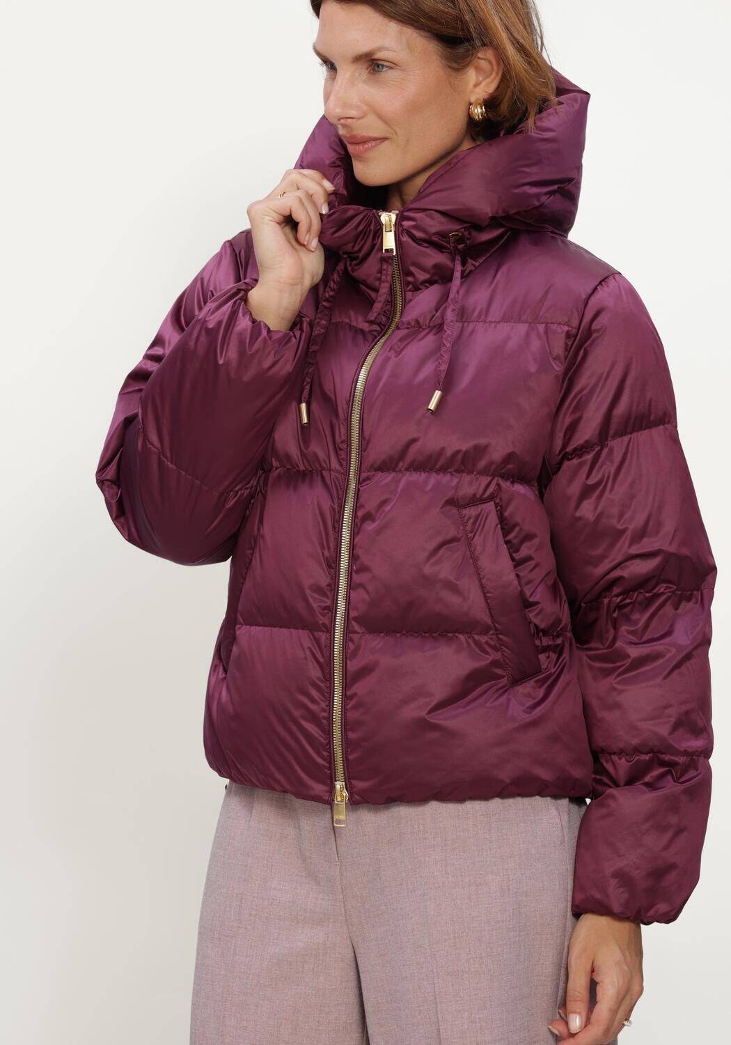 Bordeaux BEAUMONT Gewatteerde jas MARIAN JACKET - large
