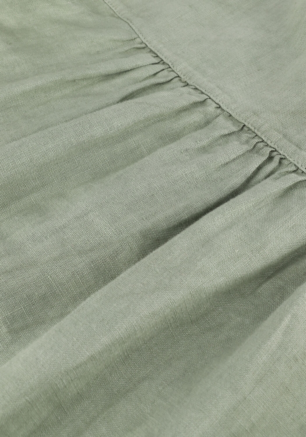 Groene BY-BAR Blouses IRENE LINEN BLOUSE - large