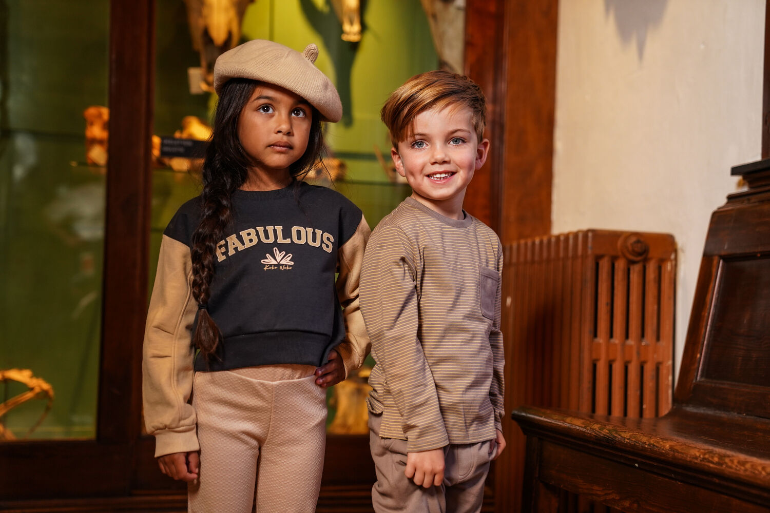 Taupe KOKO NOKO Trui O56851 - large