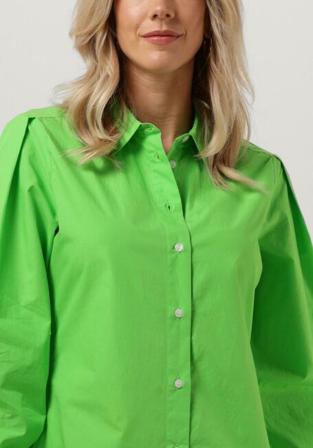 Groene TOMMY HILFIGER Mini jurk ORG CO POPLIN SHORT SHIRT DRESS - large