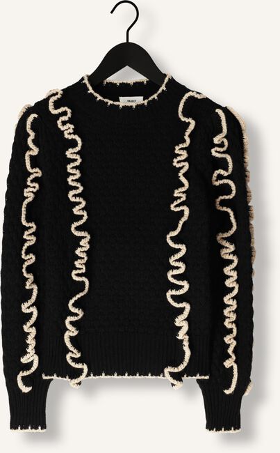 Zwarte OBJECT Trui OBJYAA L/S KNIT PULLOVER 131 Zwarte OBJECT Trui OBJYAA L/S KNIT PULLOVER 131 - large
