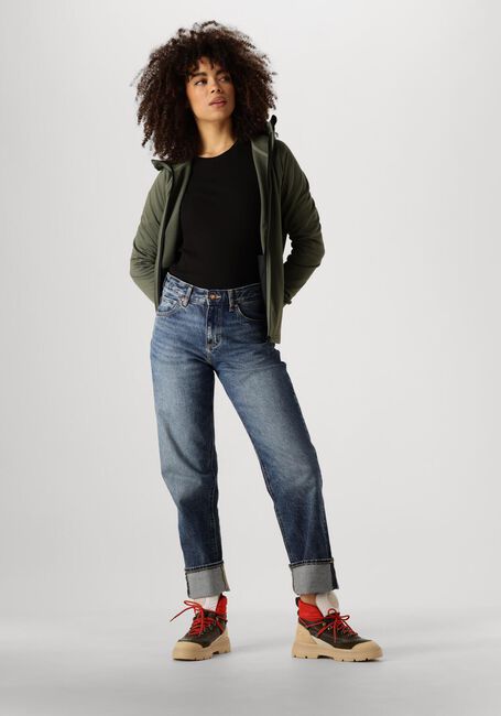 Groene PEAK PERFORMANCE Vest W RIDER ZIP HOOD - large