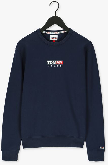 Donkerblauwe TOMMY JEANS Sweater TJM ENTRY GRAPHIC CREW - large