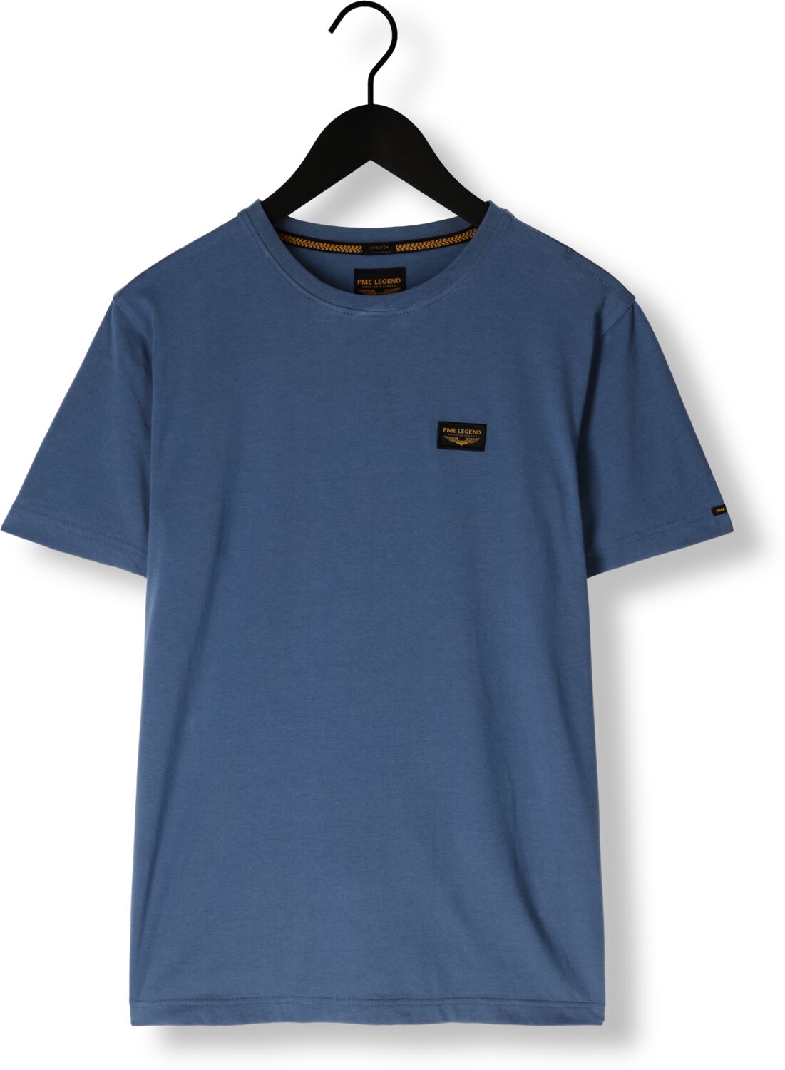 PME LEGEND Heren Polo's & T-shirts Short Sleeve R-neck Guyver Tee Donkerblauw