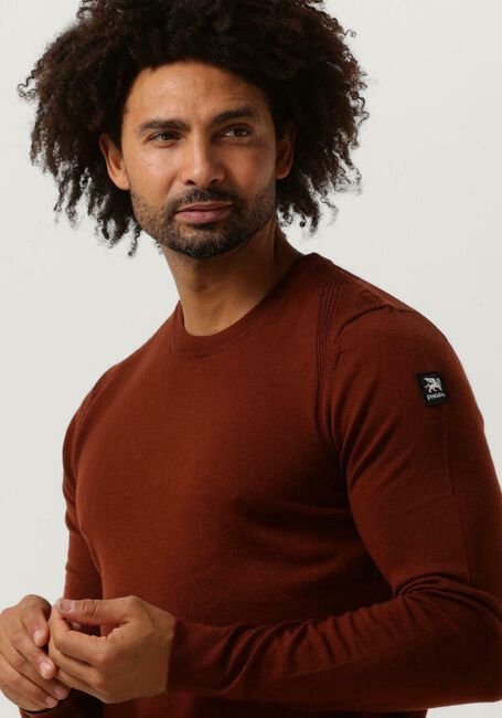 Rode VANGUARD Trui R-NECK 100% MERINO WOOL EXTRAFINE - large