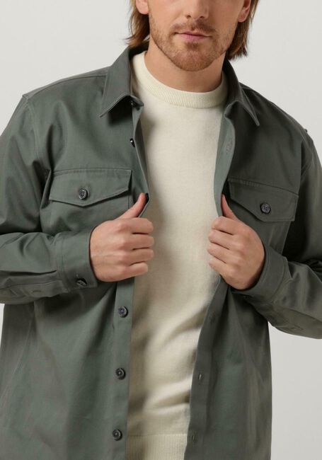 Groene BOSS Overshirt NATHAN_FT - large