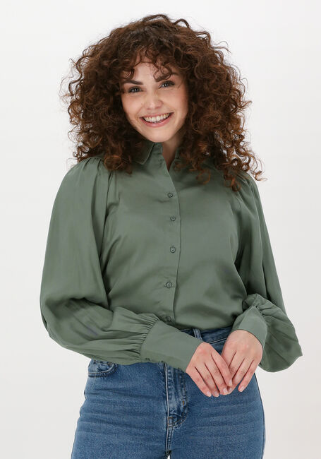 Groene MSCH COPENHAGEN Blouses ALIVIA STEPHIE LS SHIRT - large