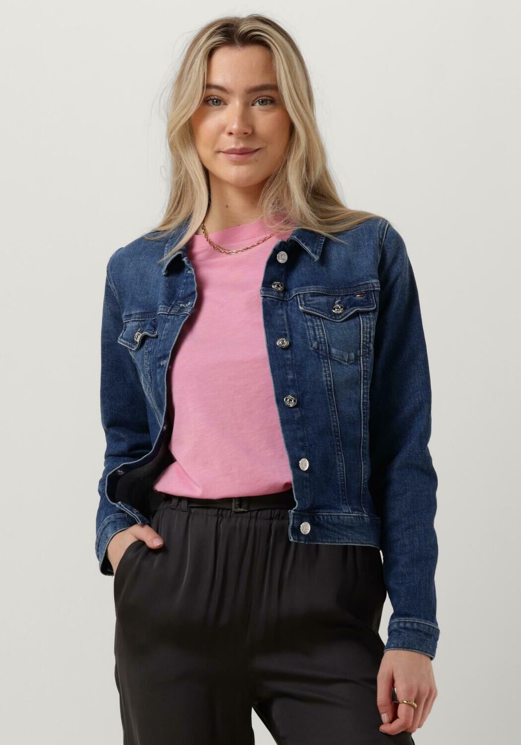 Spijkerjasje dames tommy hilfiger 2025