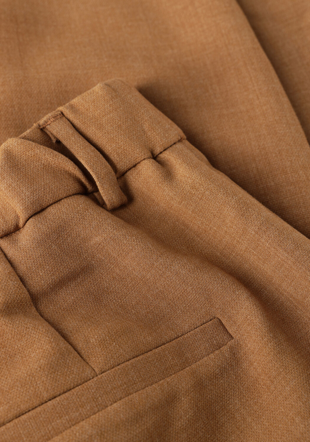 Camel MSCH COPENHAGEN Wijde broek MSCHMACY MICHELLE HW WIDE PANTS LONG - large