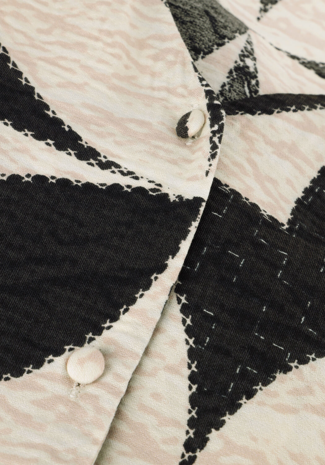 Zwarte OBJECT Mini jurk OBJBETINA LO 2/4 DRESS - large