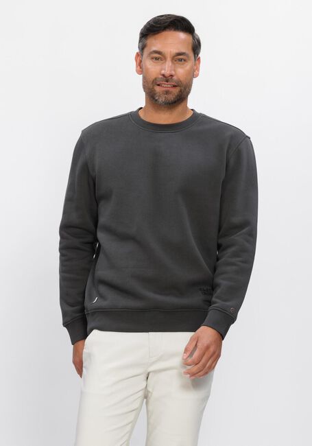 Donkergrijze CAST IRON Sweater RELAXED FIT GRAPHIC - large
